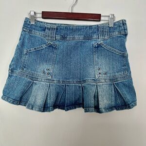 Vintage 725 Denim Mini Skirt